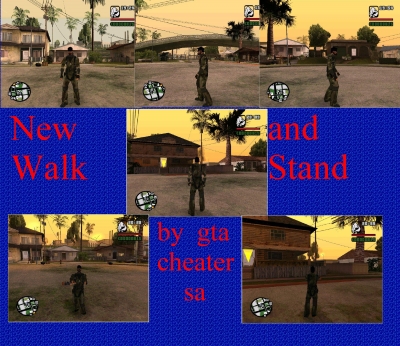 New walk and stand